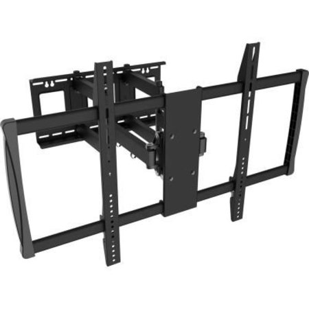 HOMEVISION TECHNOLOGY TygerClaw Full Motion Wall Mount For 60in to 100in Flat-Panel TVs LCD3482BLK